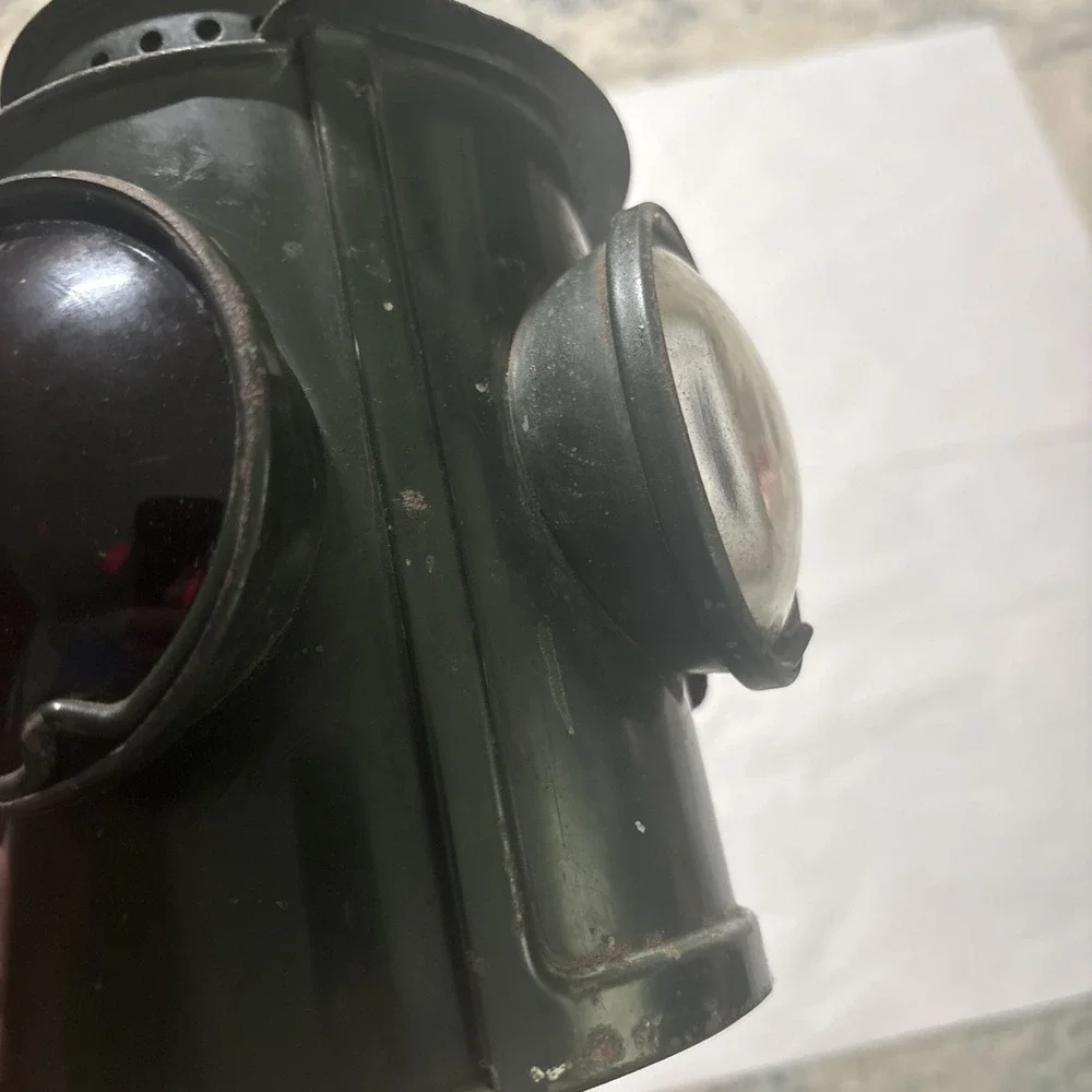 Dietz NY USA Monitor Tail Clear & Red Light Military Green Truck Tail Light